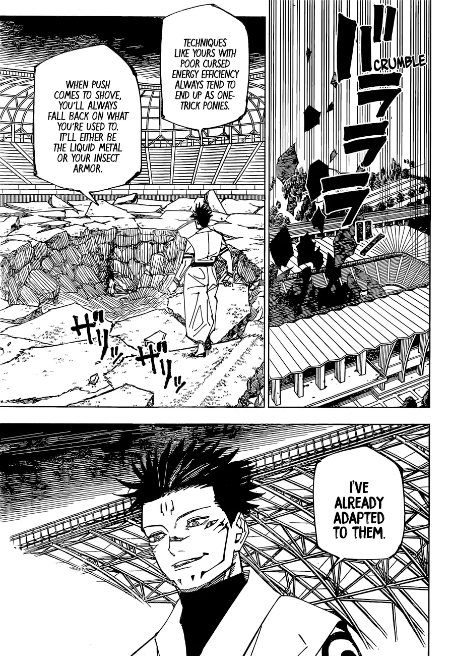Jujutsu Kaisen, chapter 219, image 18