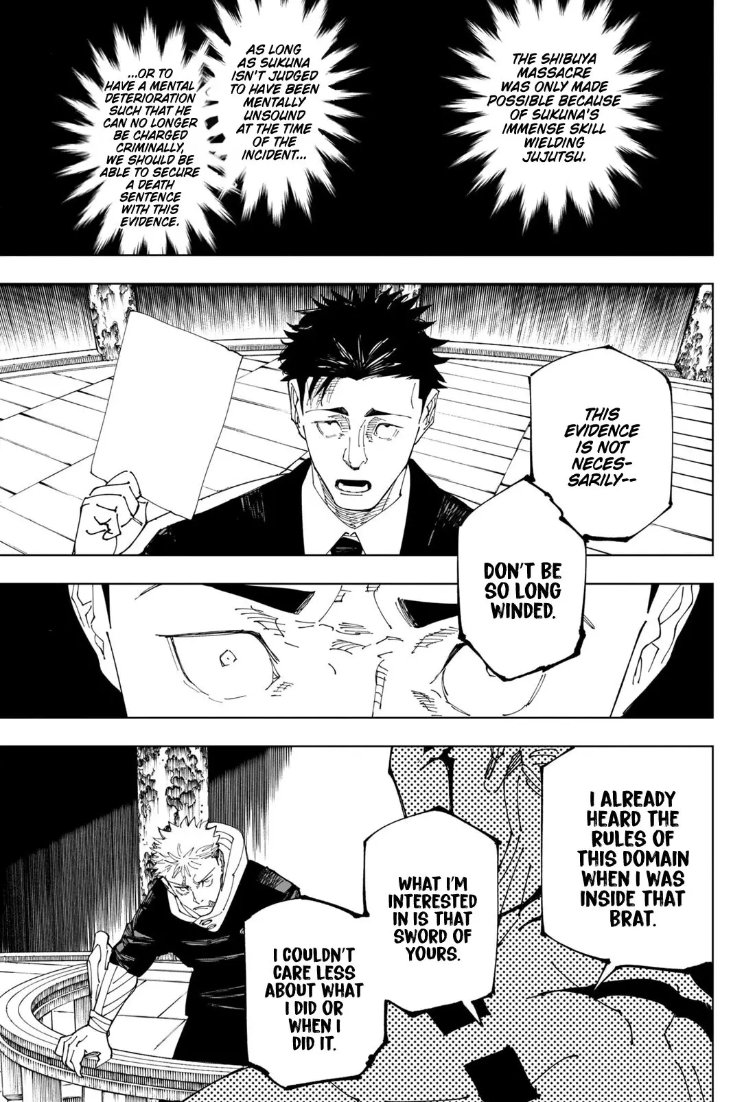 Jujutsu Kaisen, chapter 245, image 14