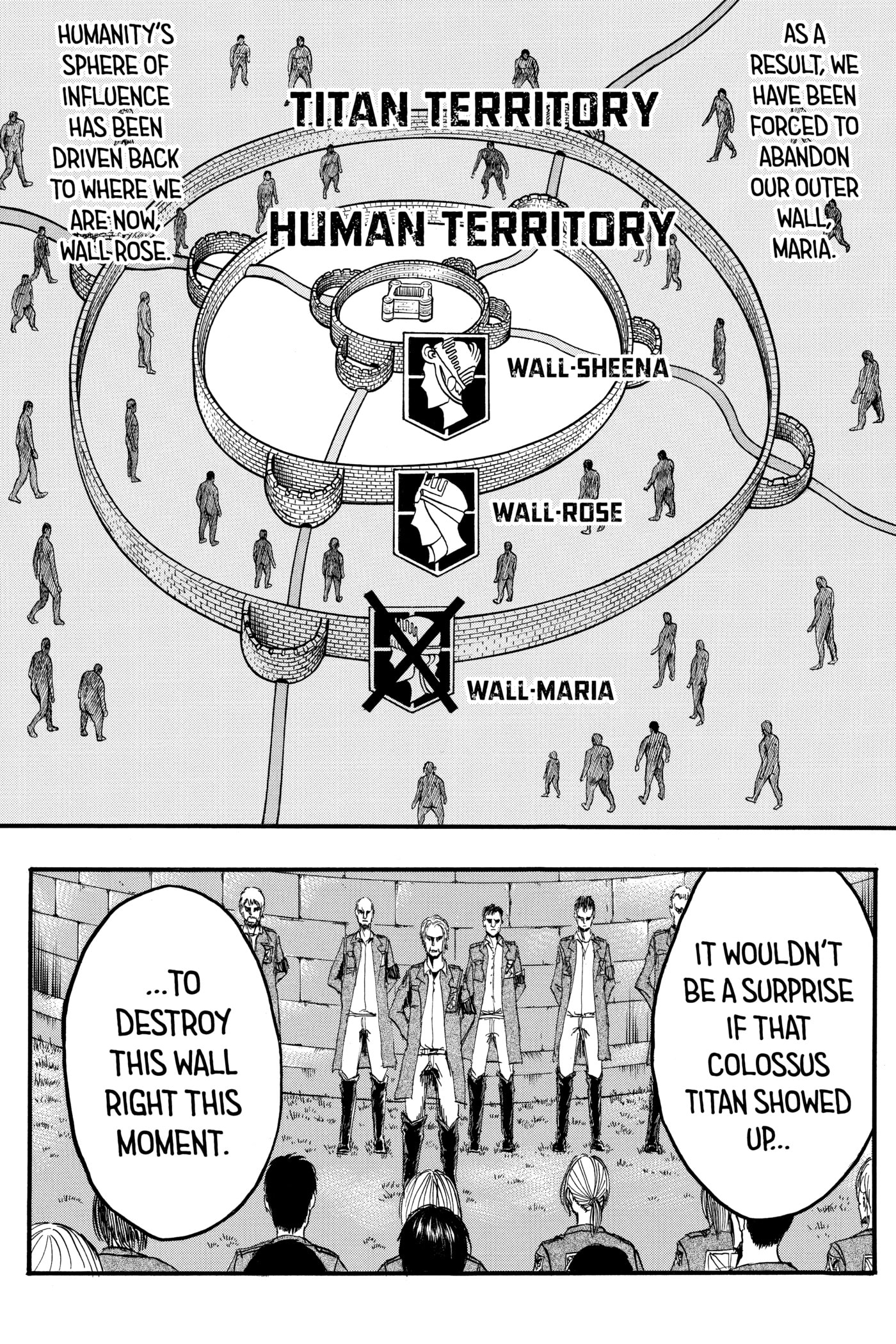 Attack on Titan, chapter 2, image 36