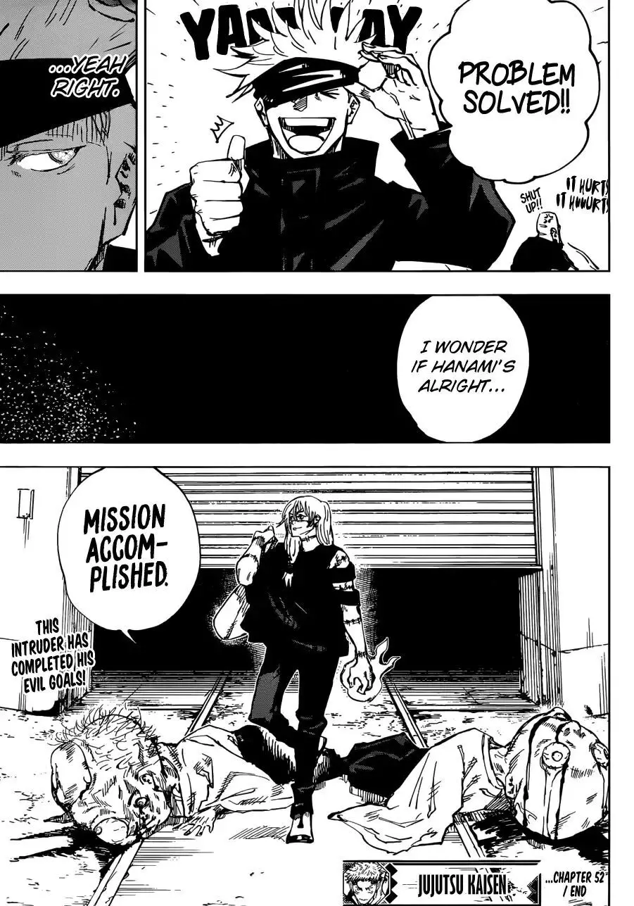 Jujutsu Kaisen, chapter 52, image 18