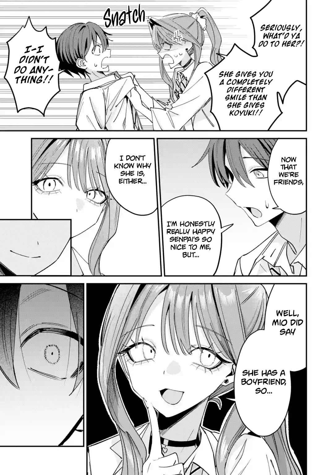 Haimiya-senpai wa Kowakute Kawaii, chapter 36, image 8