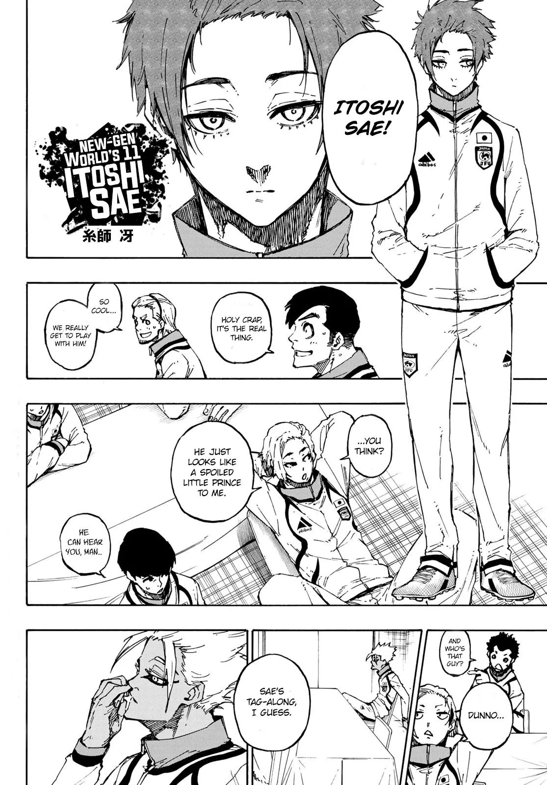Blue Lock, chapter 110, image 2
