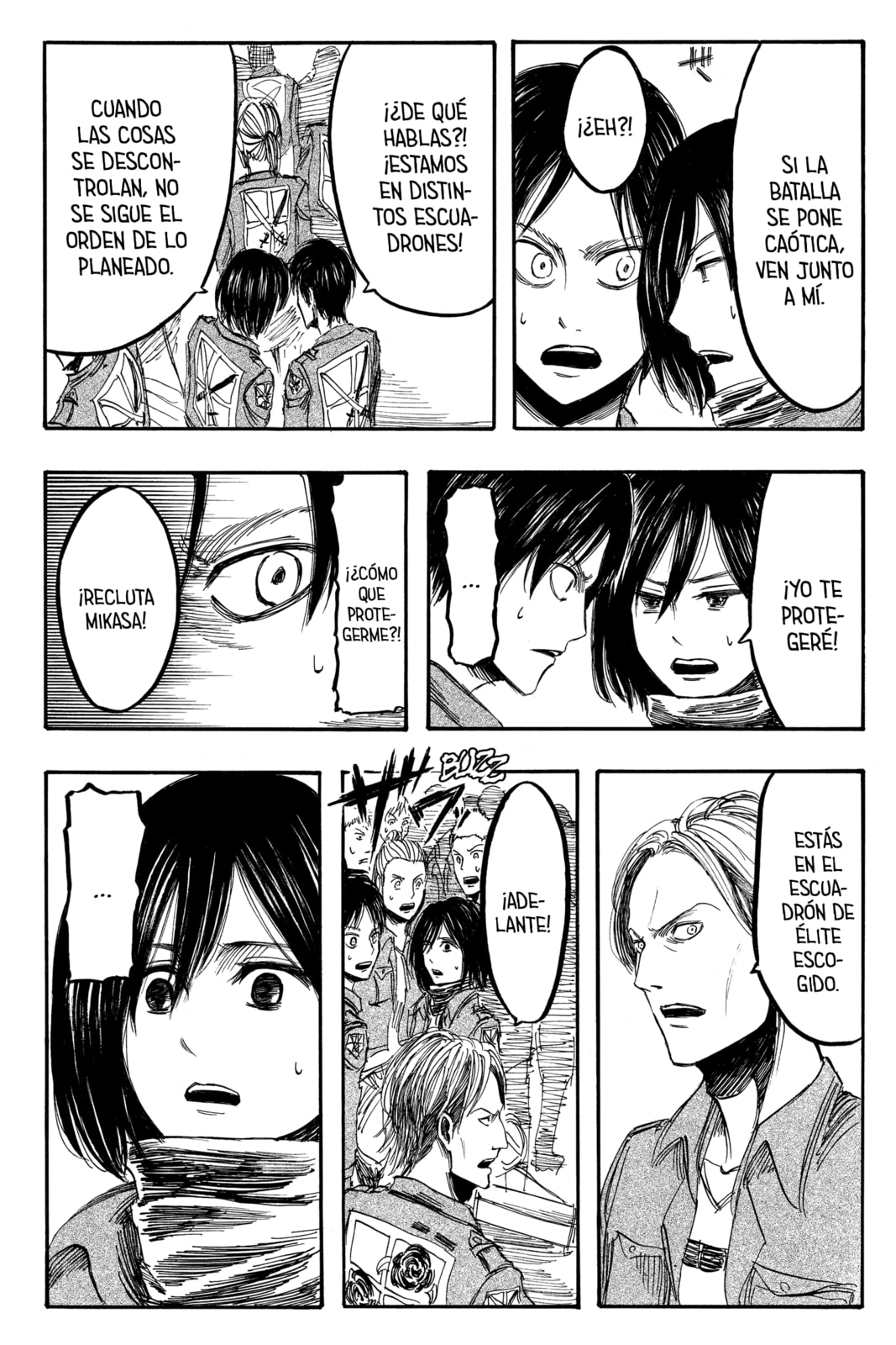 Attack on Titan, chapter 4, page 20