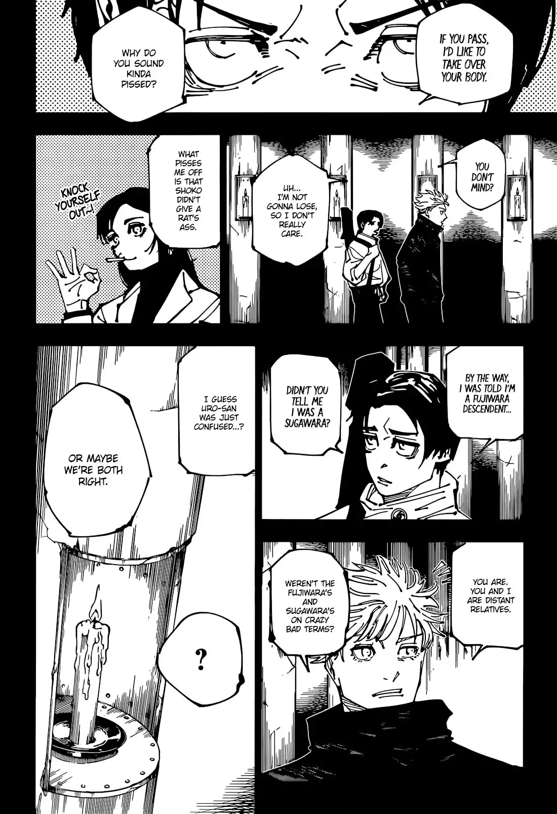 Jujutsu Kaisen, chapter 261, image 9