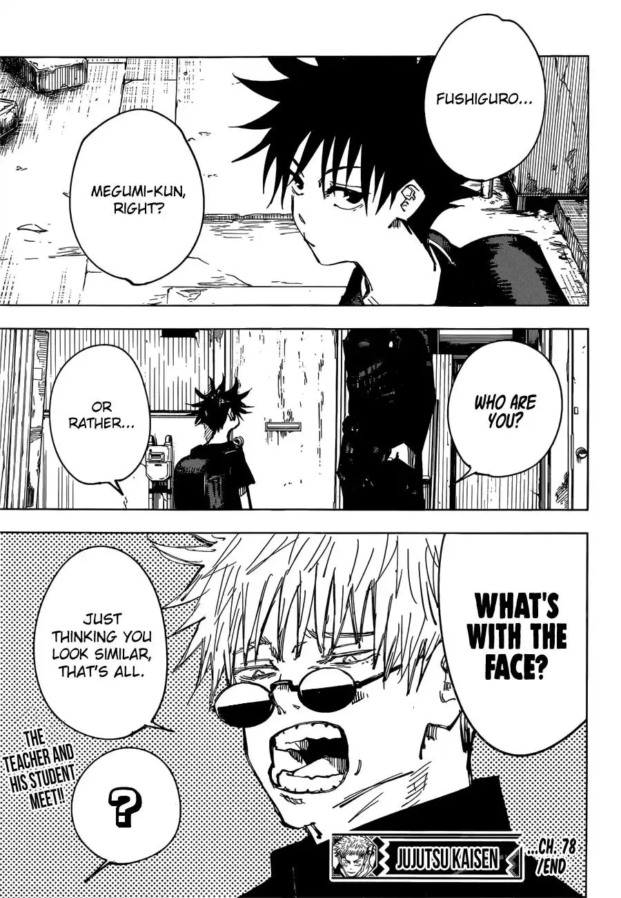 Jujutsu Kaisen, chapter 78, image 20