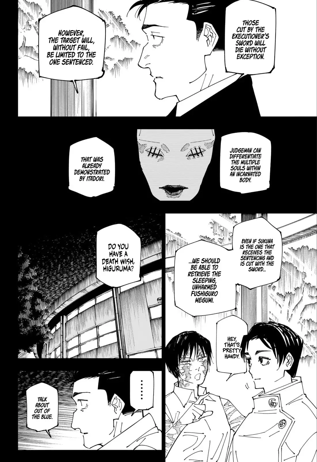 Jujutsu Kaisen, chapter 246, image 17