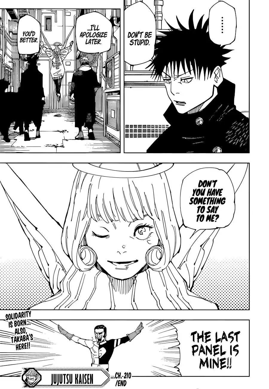Jujutsu Kaisen, chapter 210, image 20