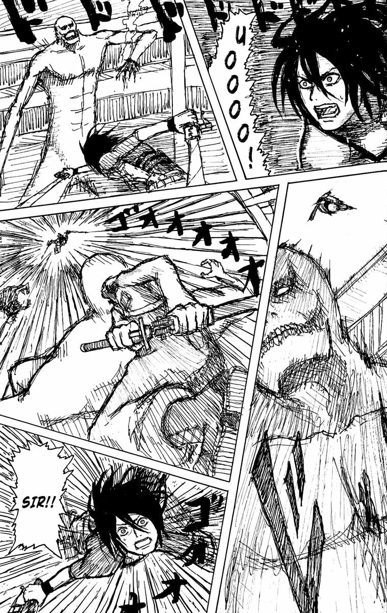 Attack on Titan, chapter 0, page 36