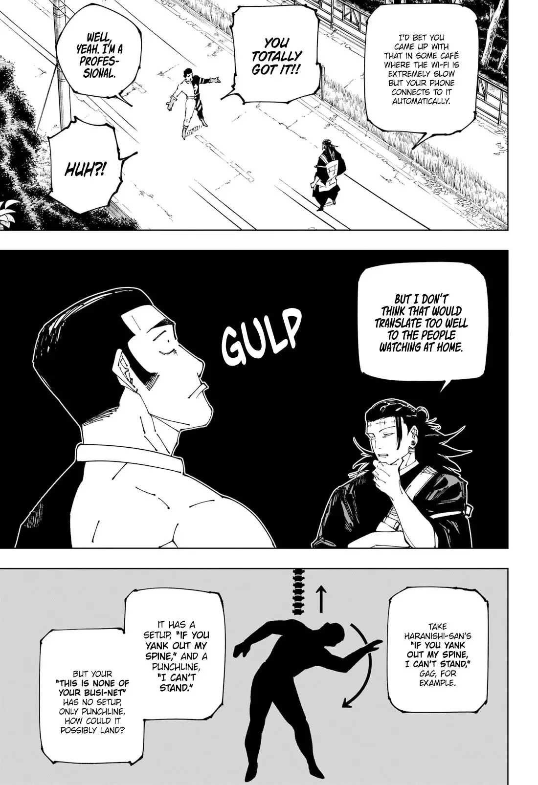 Jujutsu Kaisen, chapter 240, image 14
