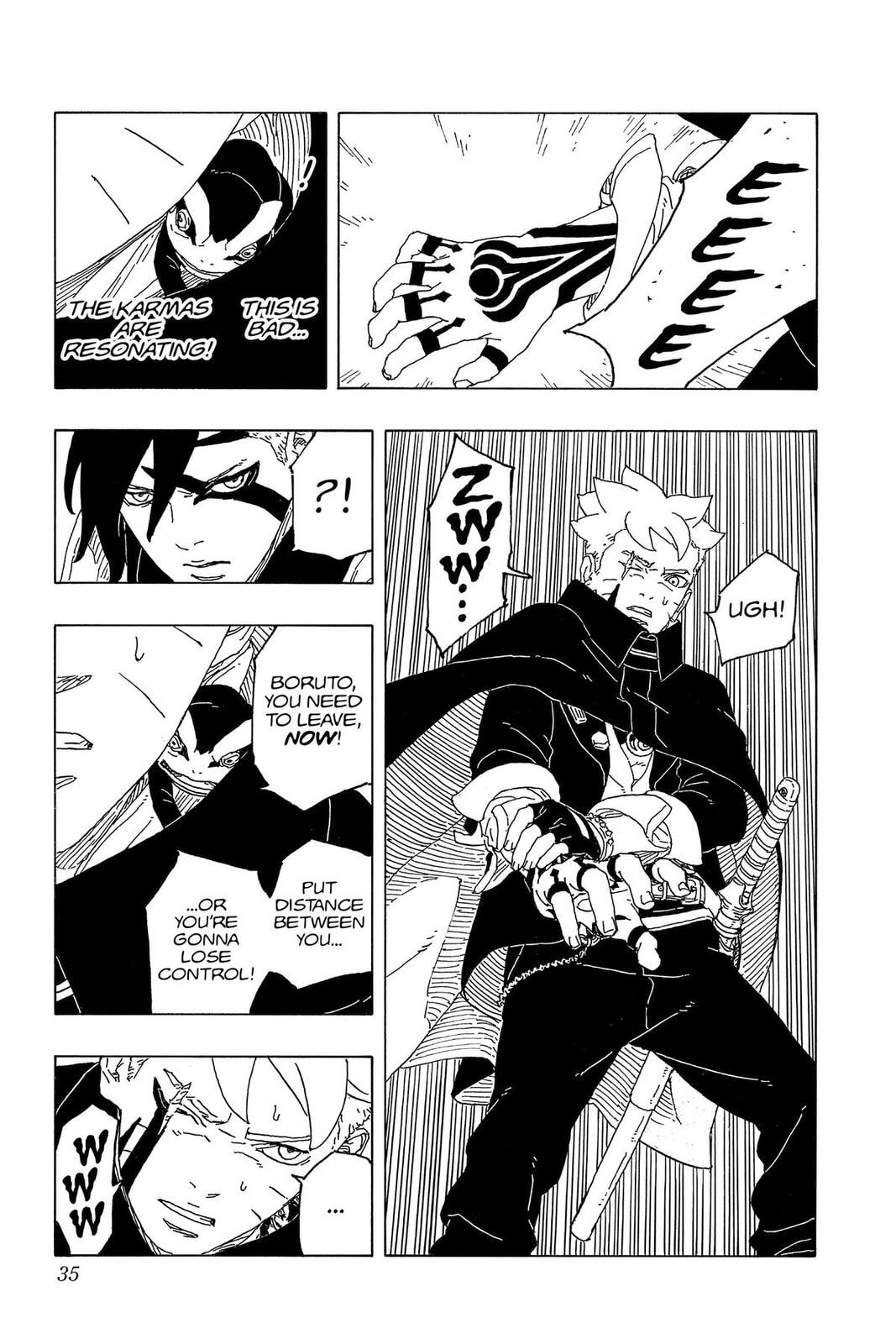 Boruto: Two Blue Vortex, chapter 9, image 35