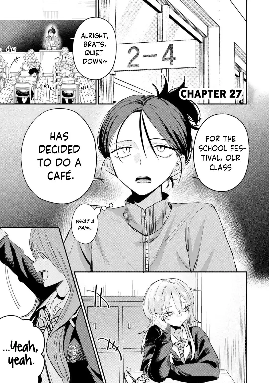 Haimiya-senpai wa Kowakute Kawaii, chapter 27, image 2