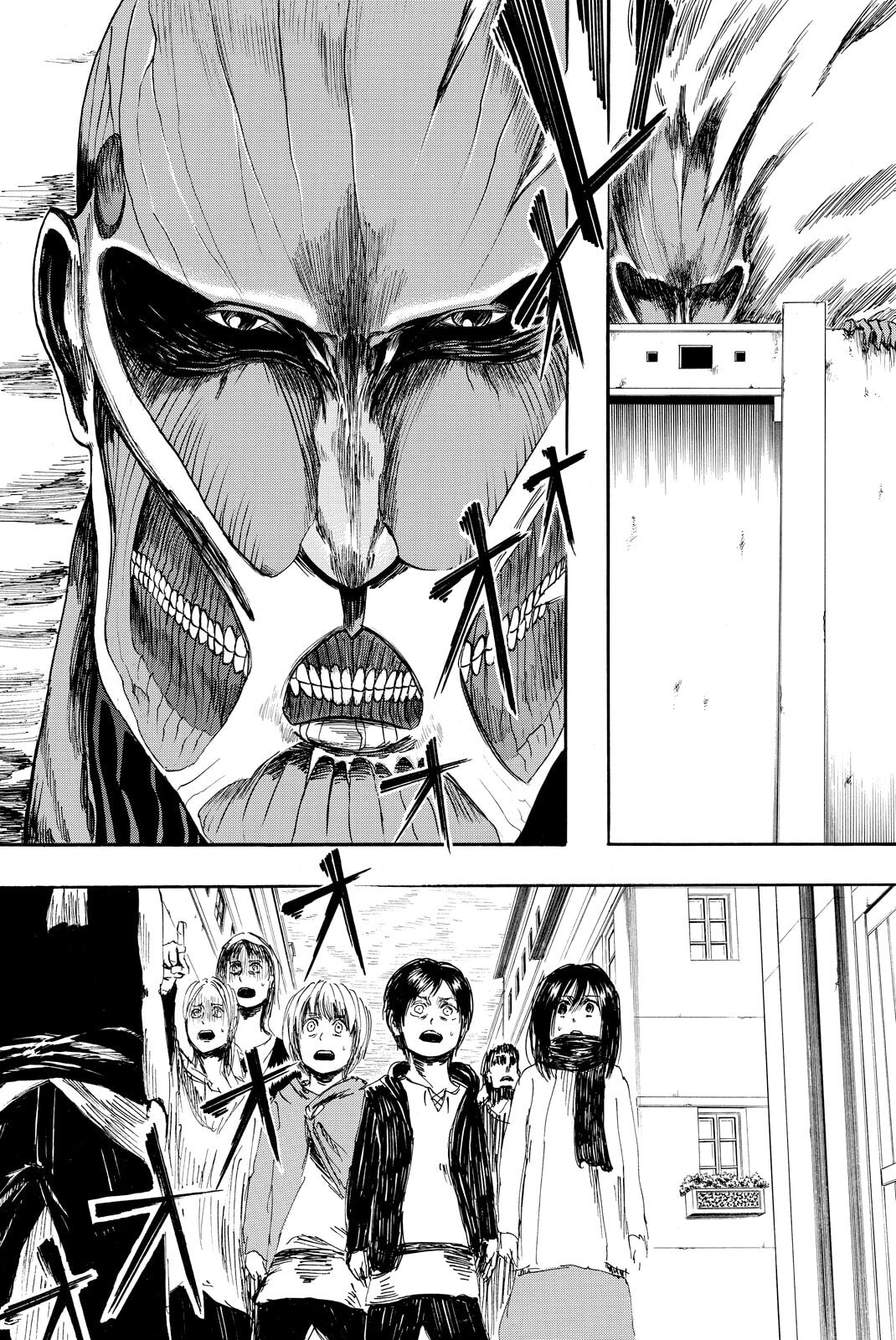 Attack on Titan, chapter 2, image 4