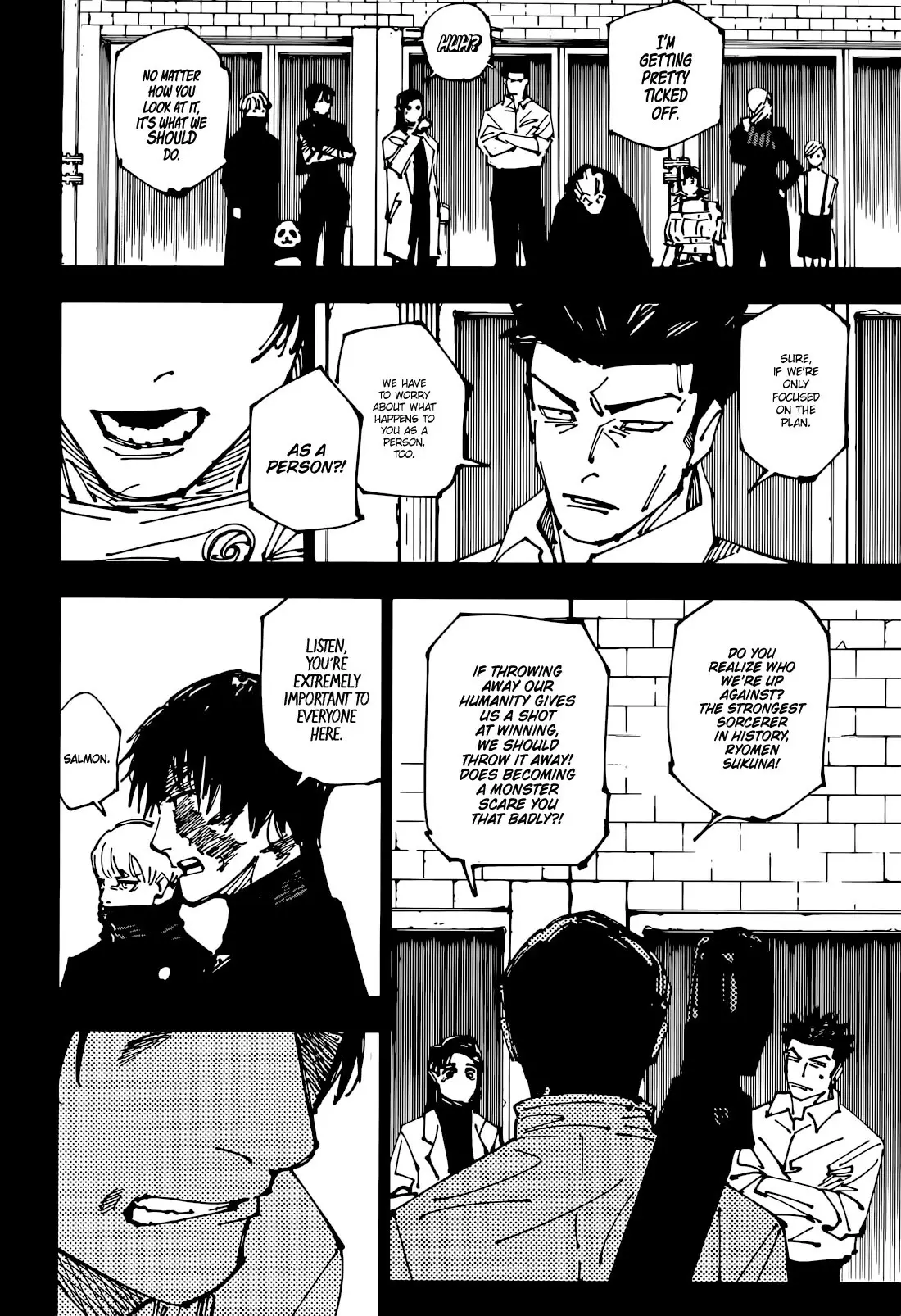 Jujutsu Kaisen, chapter 261, image 7