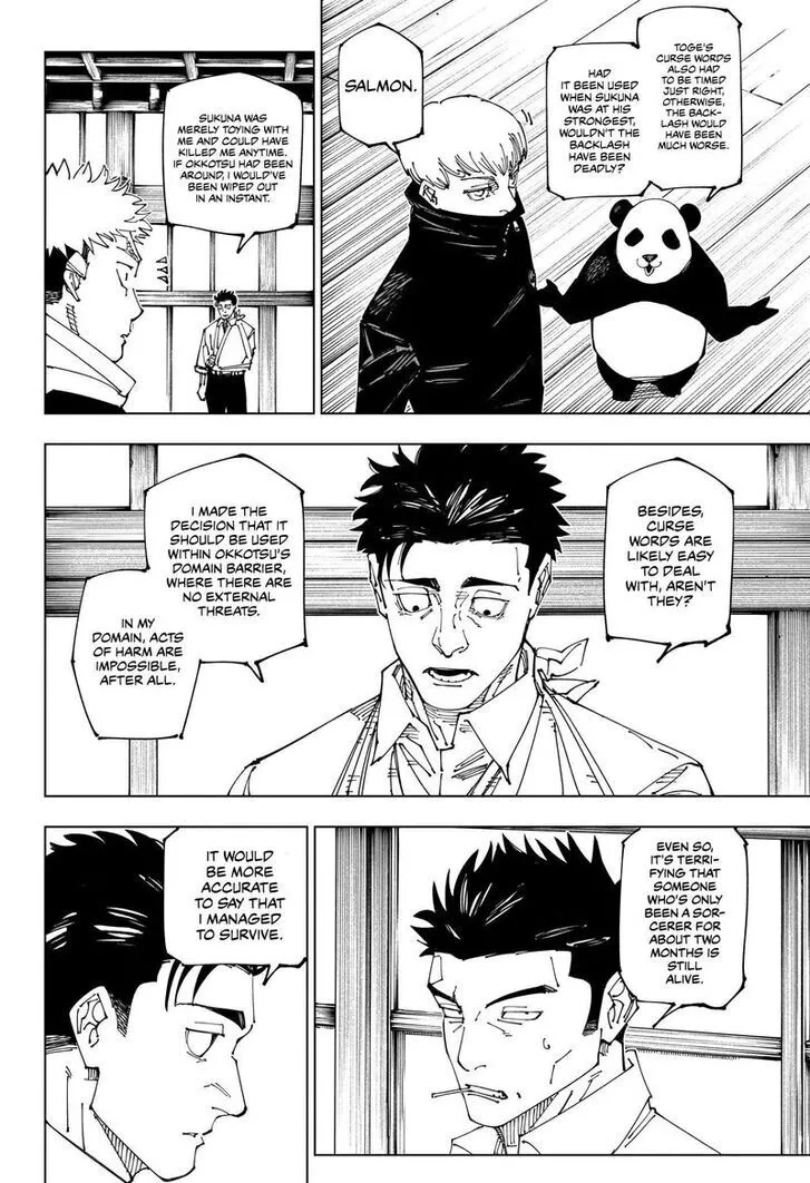 Jujutsu Kaisen, chapter 269, image 6